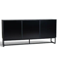Sideboard 'Sailor' - Svart/Natur