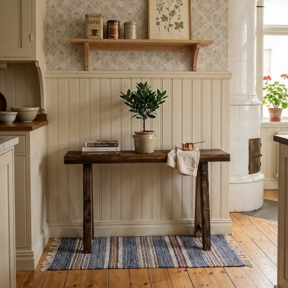Sidobord 'Birka' 100cm - Vintage