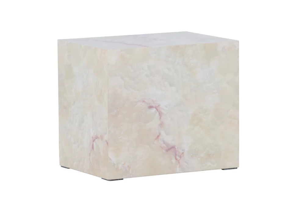 Sidobord 'Eira' 35x25cm - Beige