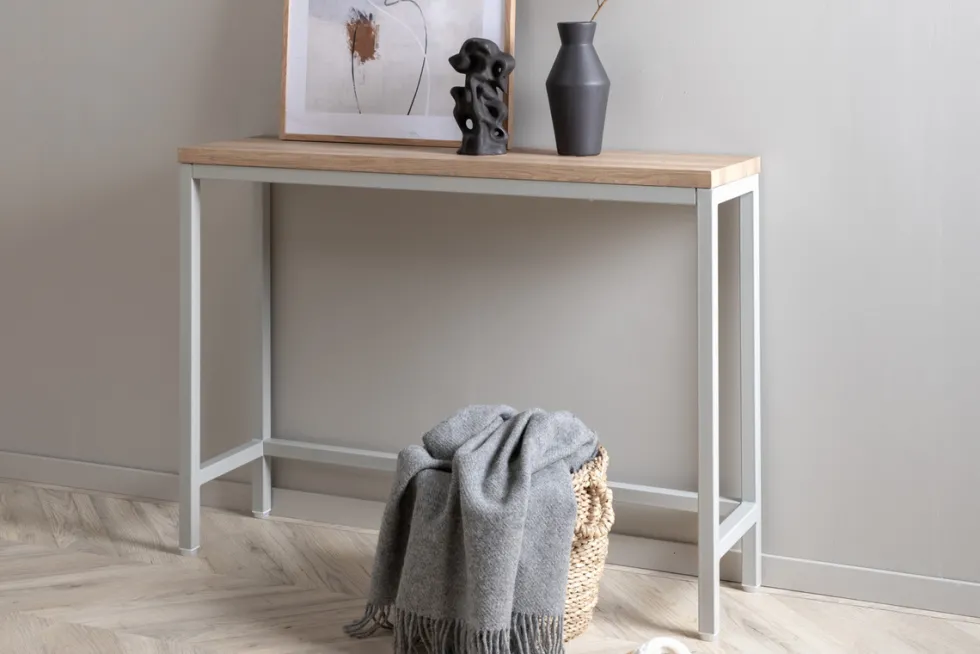 Sidobord 'Ransäter' 30x110 - Grå
