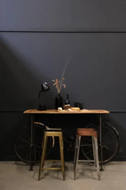 Sidobord Vintage bicycle - Trä/Järn