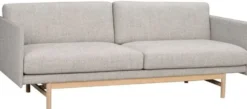 Soffa 'Hammond' 2-sits - Grå/Natur