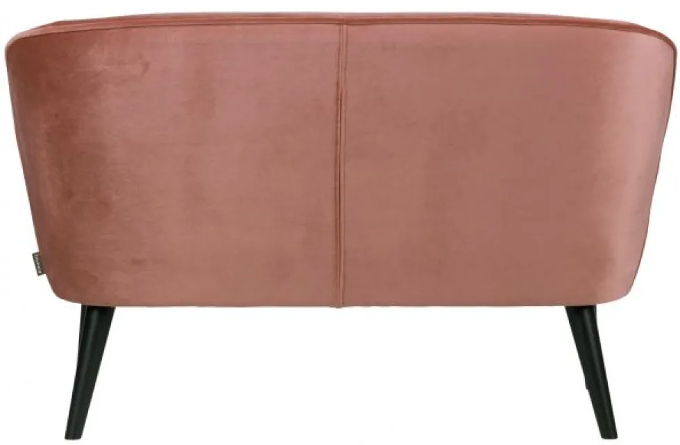 Soffa 'Sara' - Rosa/Sammet