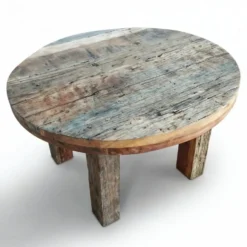 Soffbord 'Birka' Runt 85x85cm - Vintage