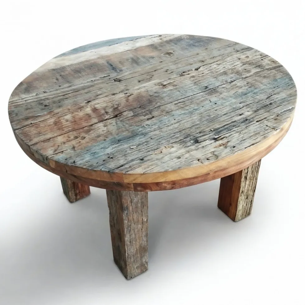 Soffbord 'Birka' Runt 85x85cm - Vintage