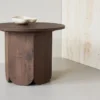 Soffbord 'Björkvik' Runt 60cm - Mocka
