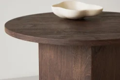 Soffbord 'Björkvik' Runt 60cm - Mocka