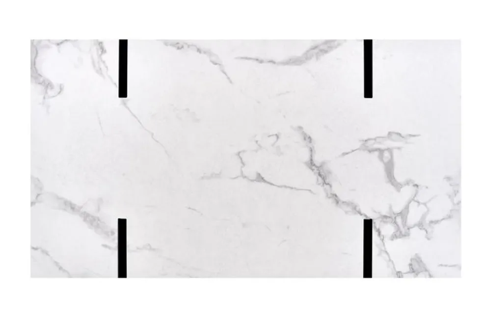 Soffbord 'Blanca' - Vit marmor