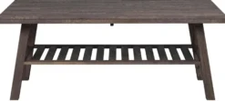 Soffbord 'Brooklyn' 130x75cm - Mörk brun