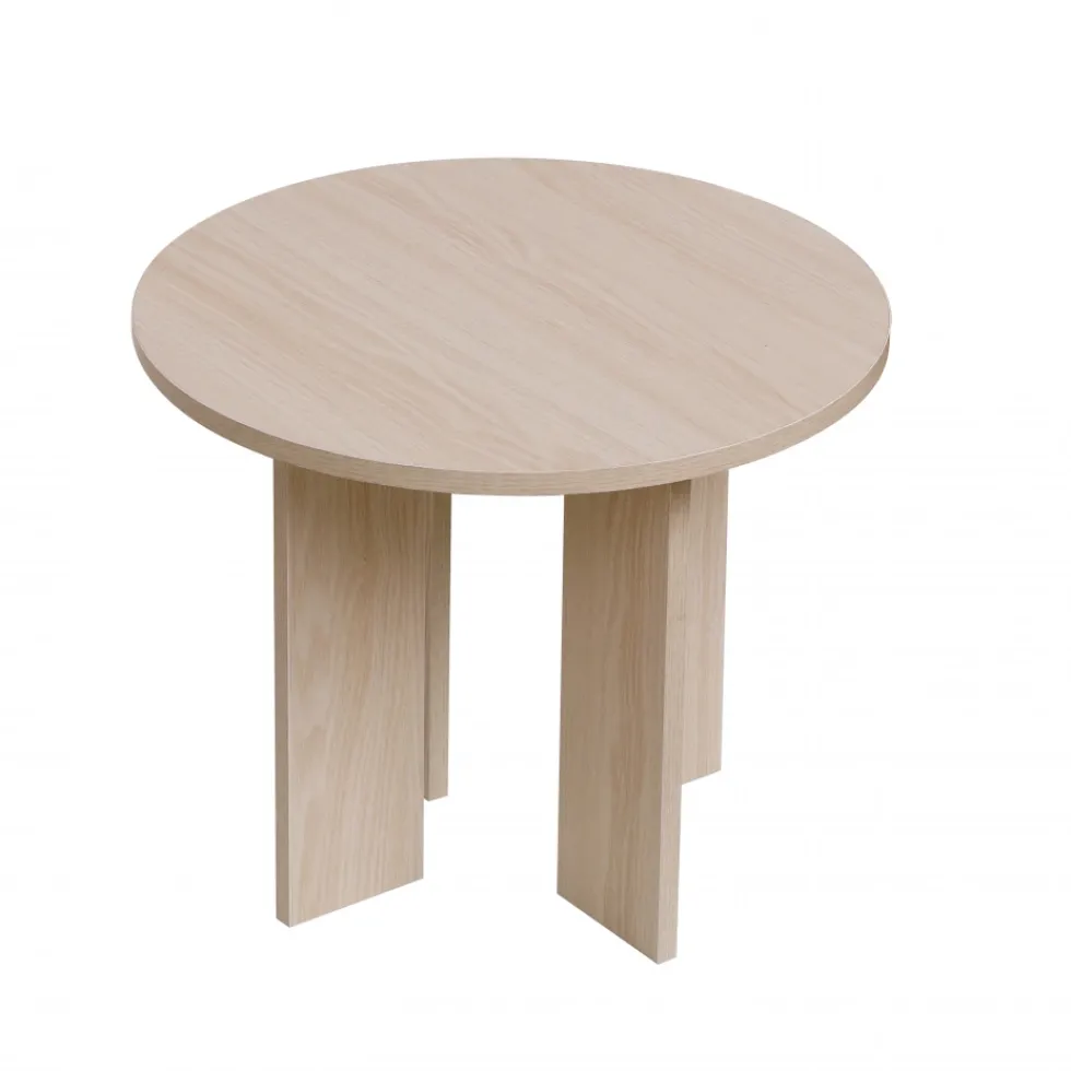 Soffbord 'Créme' Runt 55 cm - Natur