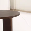 Soffbord 'Créme' Runt 55 cm - Valnöt