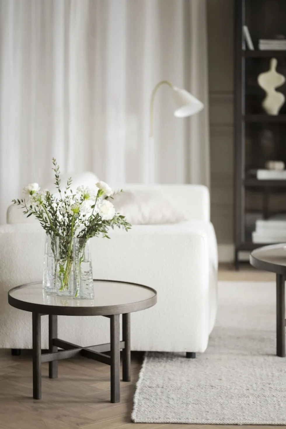 Soffbord 'Marsden' Runt 60cm - Brun