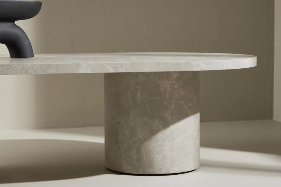 Soffbord 'Narvik' 120x60cm - Beige