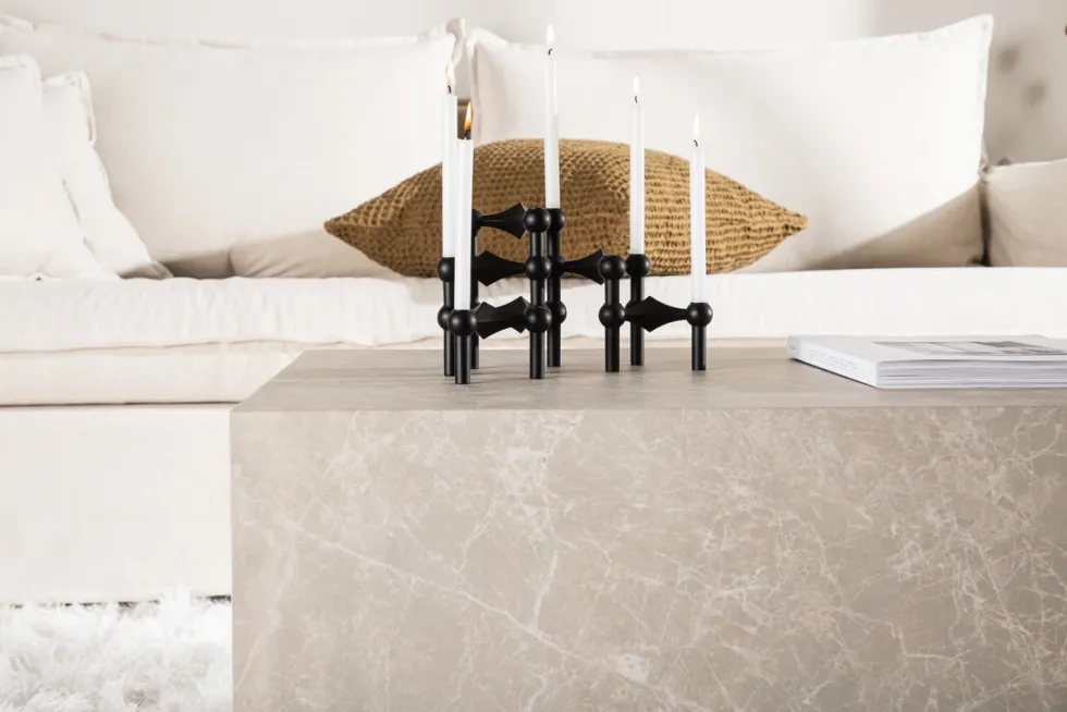 Soffbord 'Ydre' 60x80 - Beige