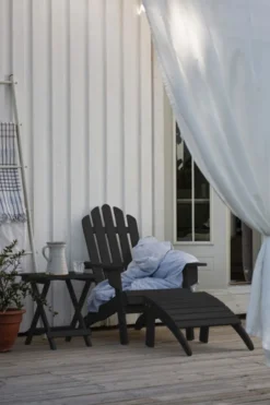 Solstol 'Lounge' - Svart