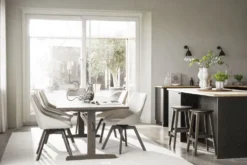 Stol 'Alison' - Brun/Beige