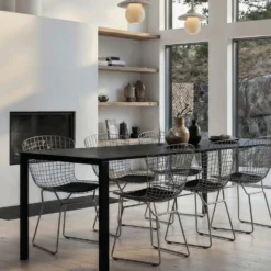 Stol 'Bertoia' - Silver/Grå