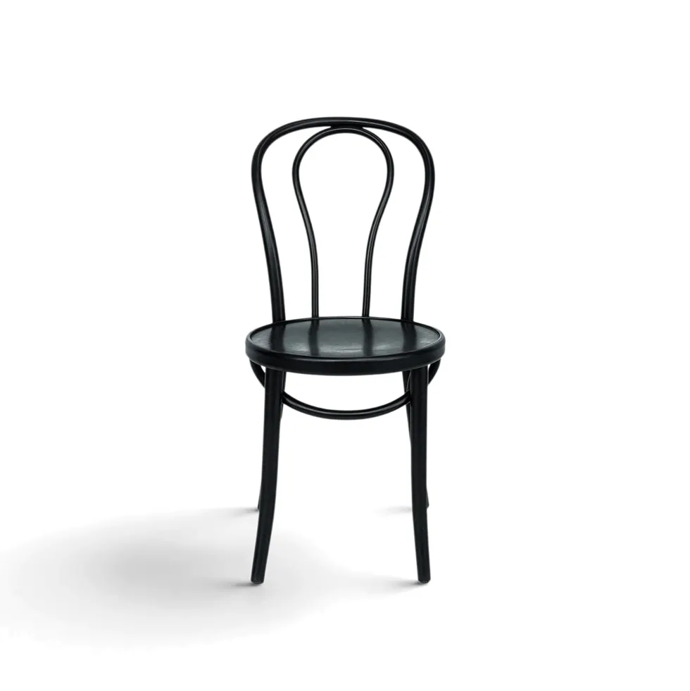 Stol 'Bistro' - Trä/Svart