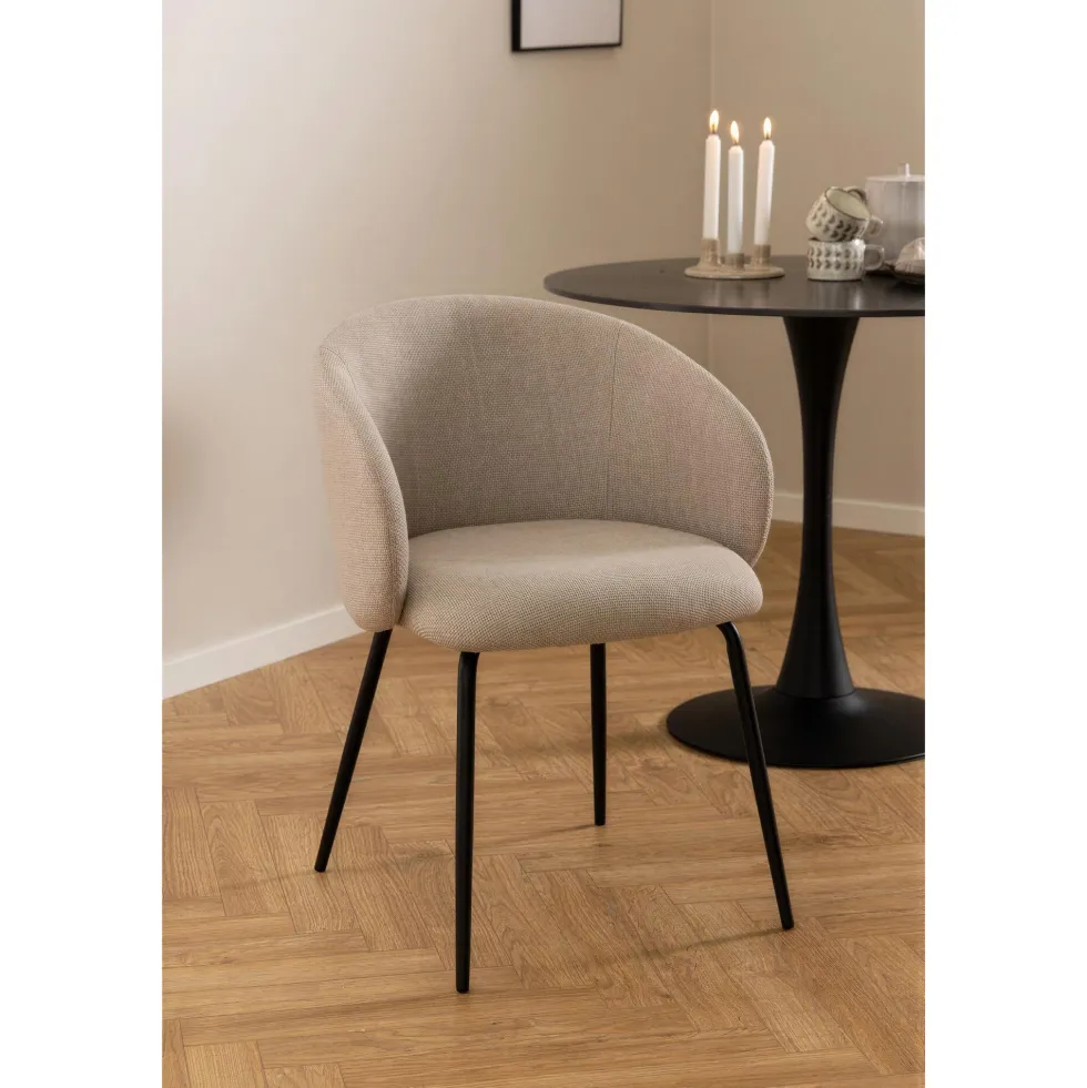 Stol 'Leksand' - Beige