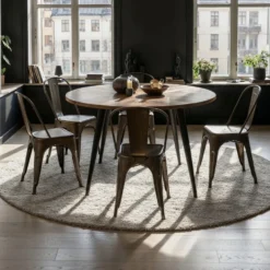 Stol 'Montmartre' - Vintage Koppar