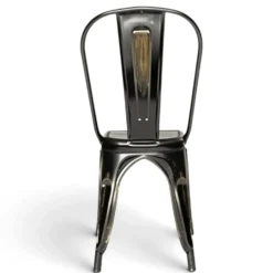 Stol 'Montmartre' - Vintage svart/antik