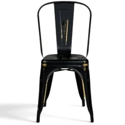 Stol 'Montmartre' - Vintage svart