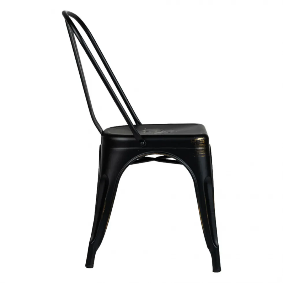 Stol 'Montmartre' - Vintage svart