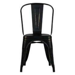 Stol 'Montmartre' - Vintage svart