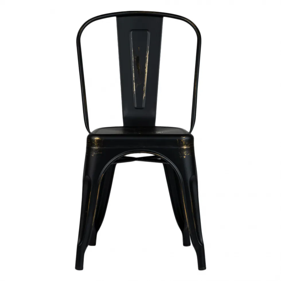 Stol 'Montmartre' - Vintage svart
