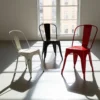 Stol 'Montmartre' - Vintage vit