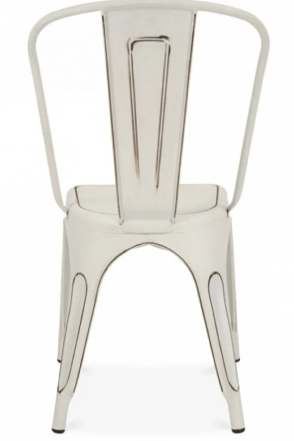 Stol 'Montmartre' - Vintage vit