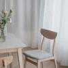 Stol 'Rodham'- Vitpigmenterad/Ljusgrå