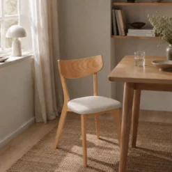 Stol 'Saba' - Ek/Beige