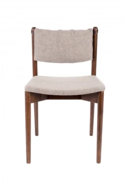 Stol 'Torrance' - Beige/Brun