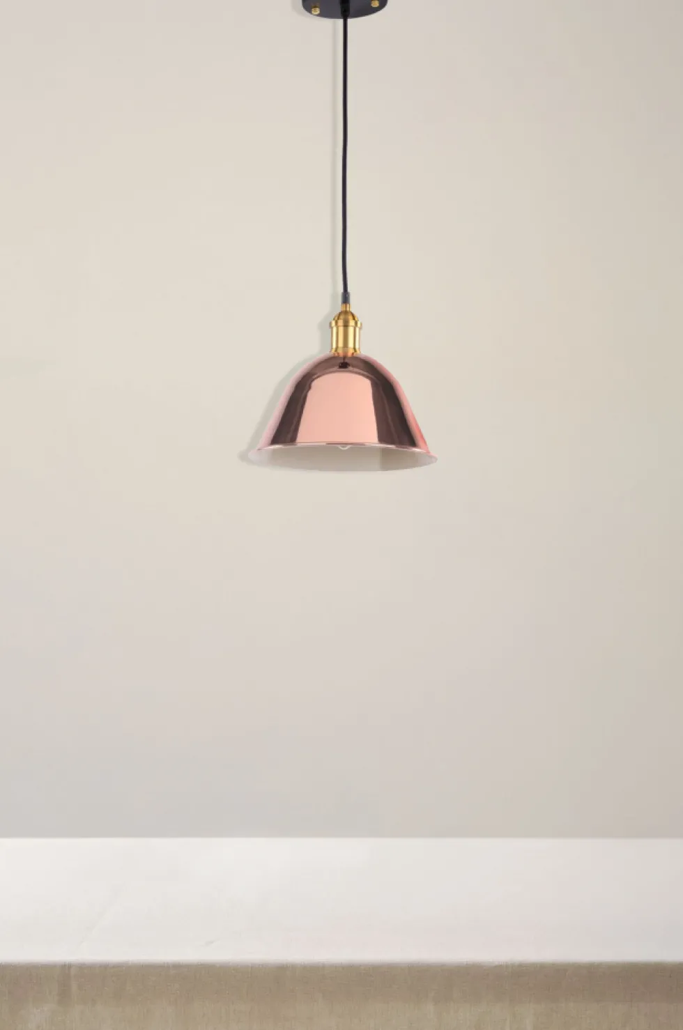 Taklampa 'Rose' - Roséguld