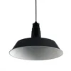 Taklampa Vintage Barn 36cm - Svart