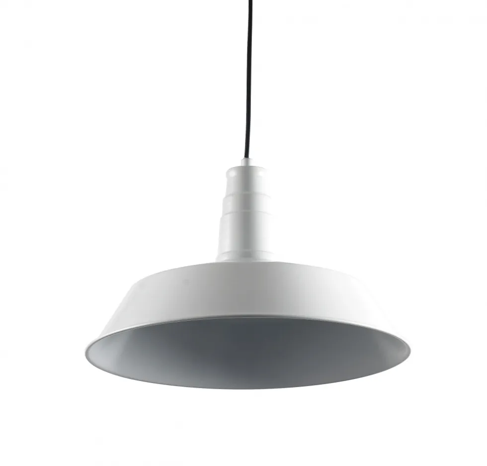 Taklampa Vintage 36cm - Vit