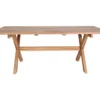 Trädgårdsbord 'Oviedo' 200x90cm - Ek