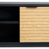 TV-bänk 'Line' - Ek/Svart