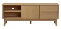 TV-bänk 'Yumi' 152x42cm - Ek