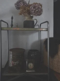 Vintage rullbord 'Eton' - Järn